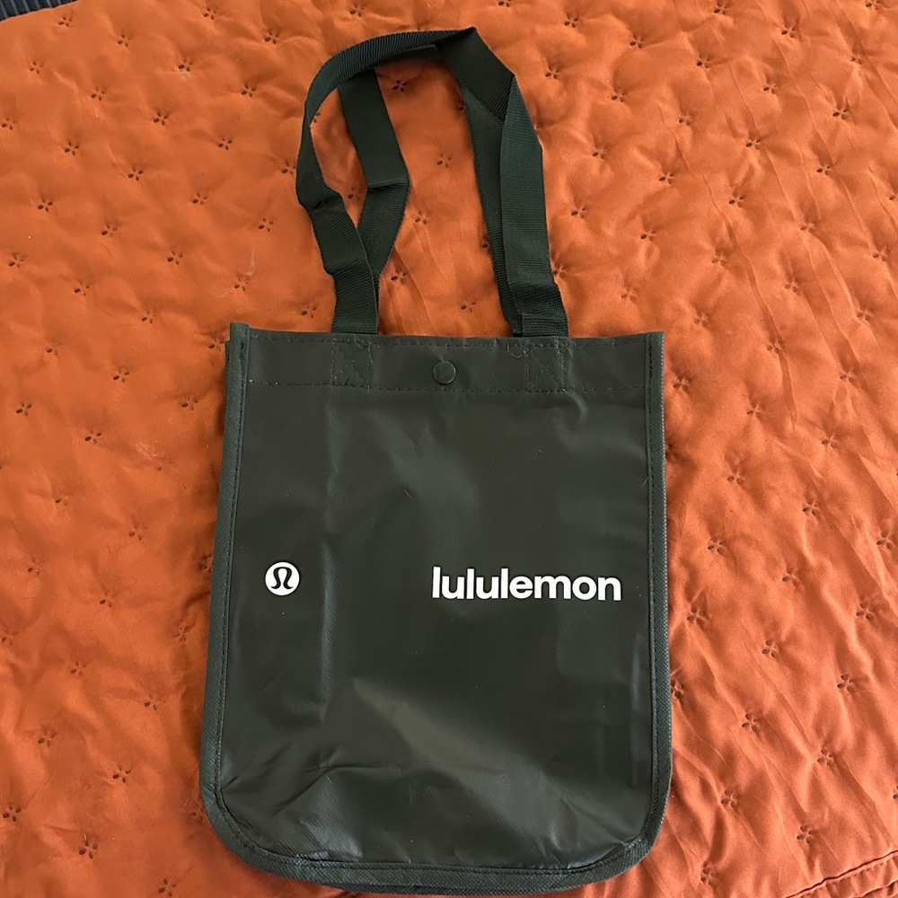 Lululemon Dark Green Tote Bag